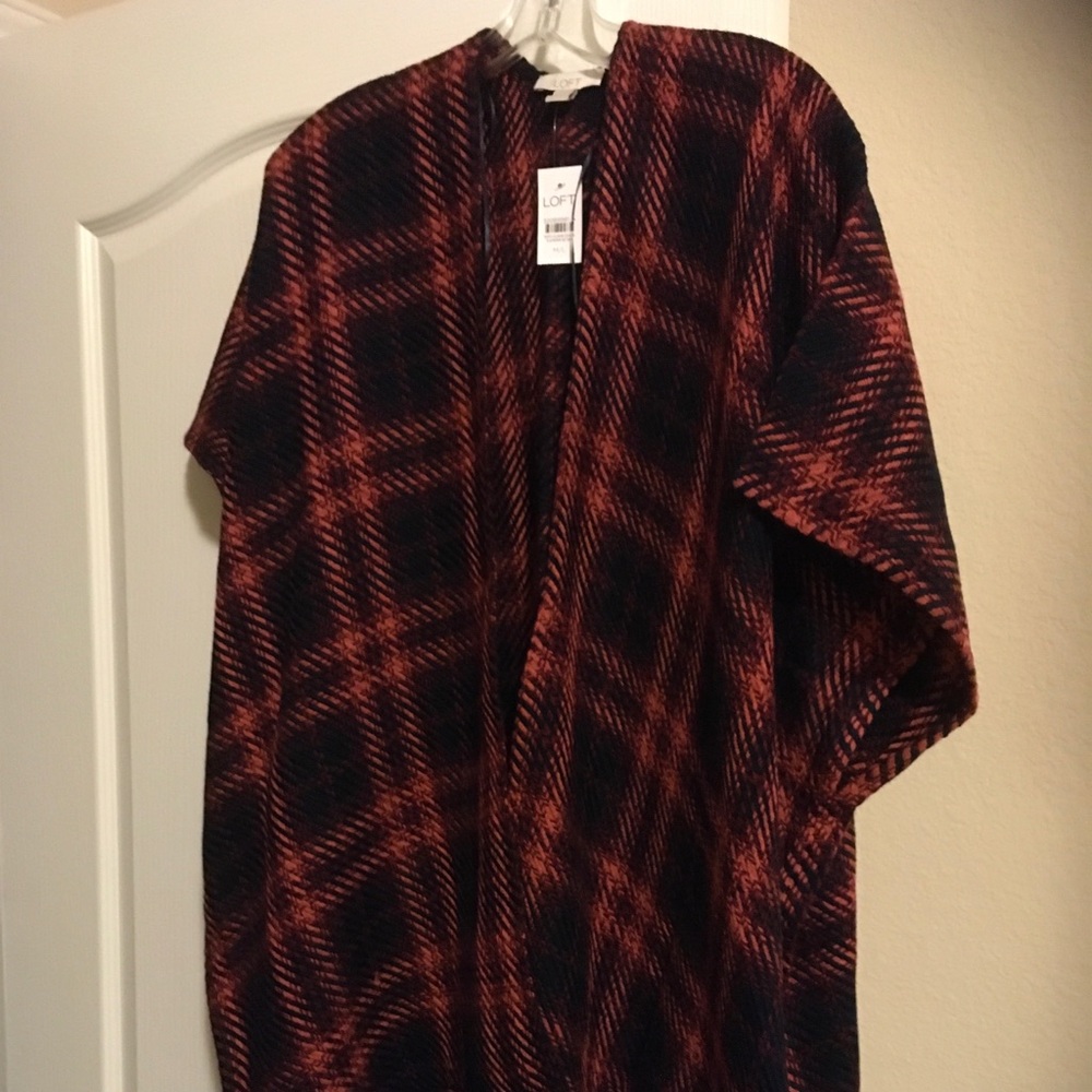 Ladies plaid wrap